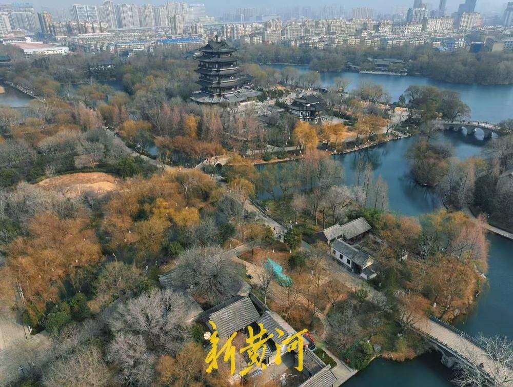 立春时节，大明湖暖意浓浓如画卷