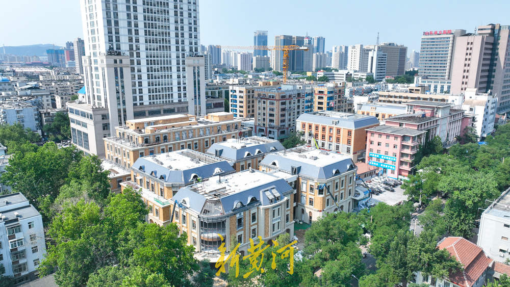 老商埠城市更新 济南宾馆地块上新妆