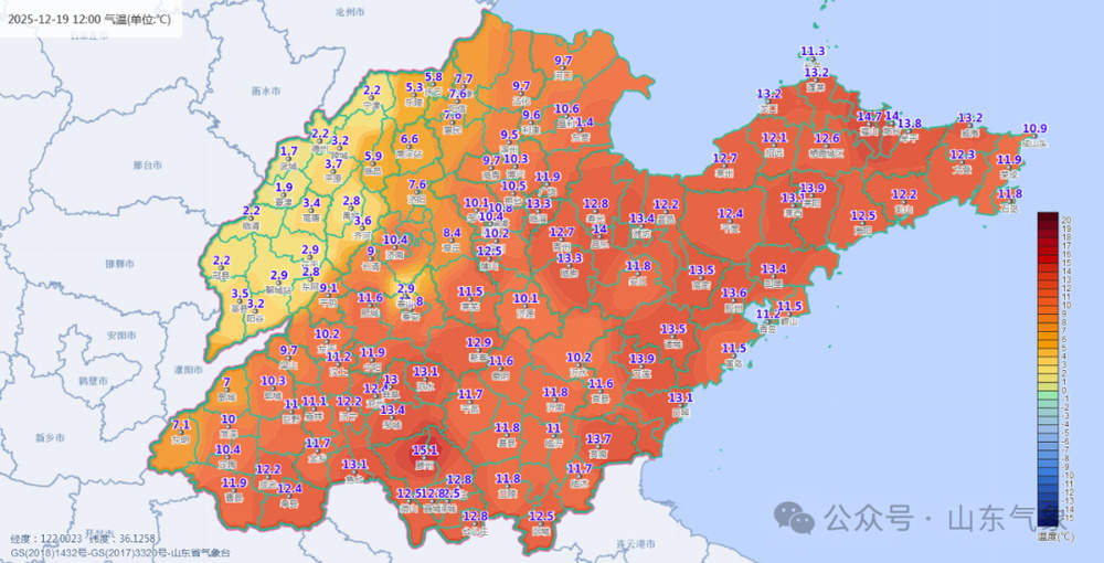 新一股冷空气登场，山东大风降温将再度上线，多地降温幅度超10℃