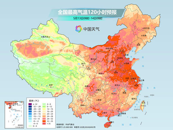 北方大部迎强势升温 华北黄淮多地将现今年首个高温天