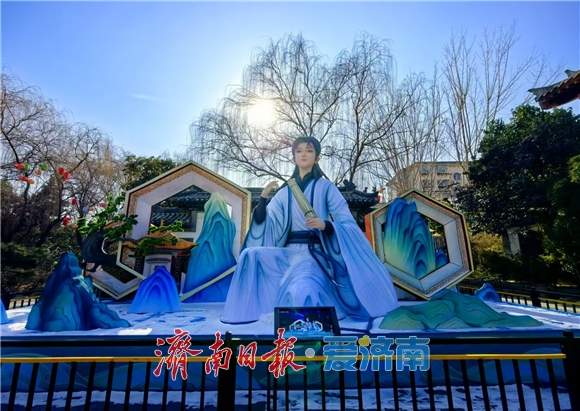 “三景融河·光映泉城”,济南市第45届天下第一泉迎春花灯会蓄势待发