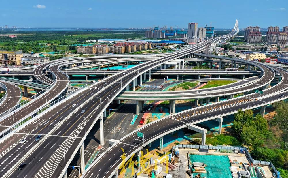 济南零点立交即将全面通行