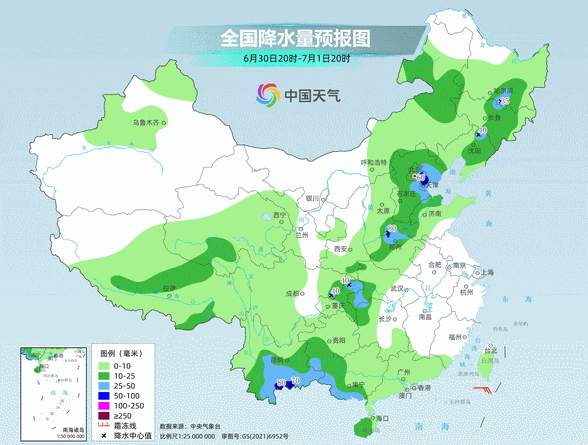 下周这些地方要提前感受三伏天 北方雨季或提前到来