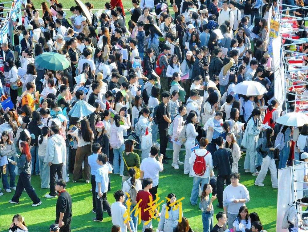 秋招揽才正当时 驻济高校双选会现场火热