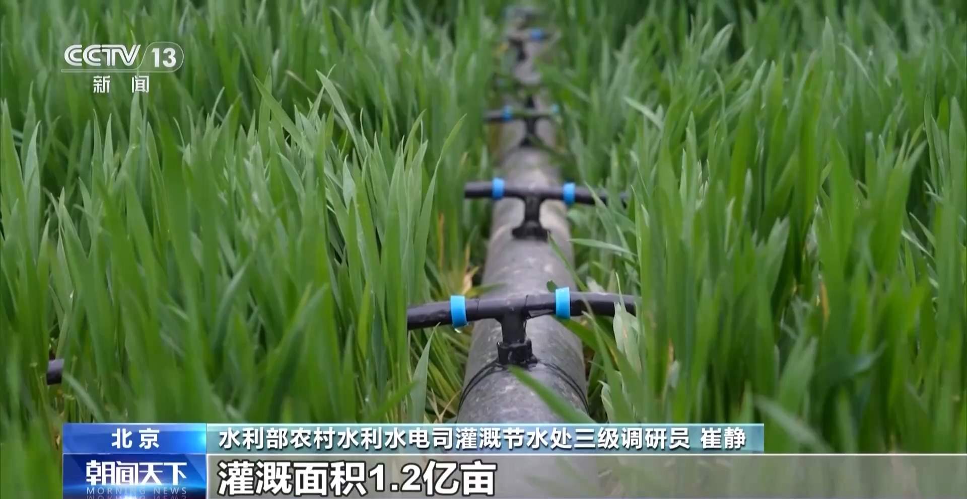 春灌用上黑科技 全国超亿亩农田高效“解渴”