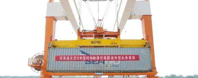 济南港再添外贸新航线！纺织品“河海联运”出海 物流成本降15%