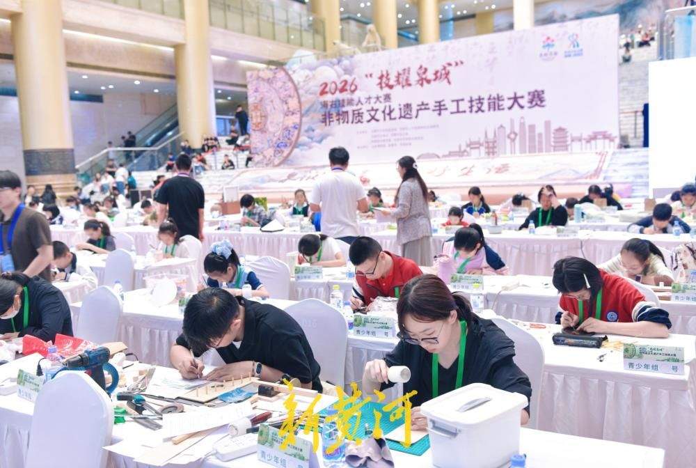 非遗手工技能大赛，小选手亮绝活