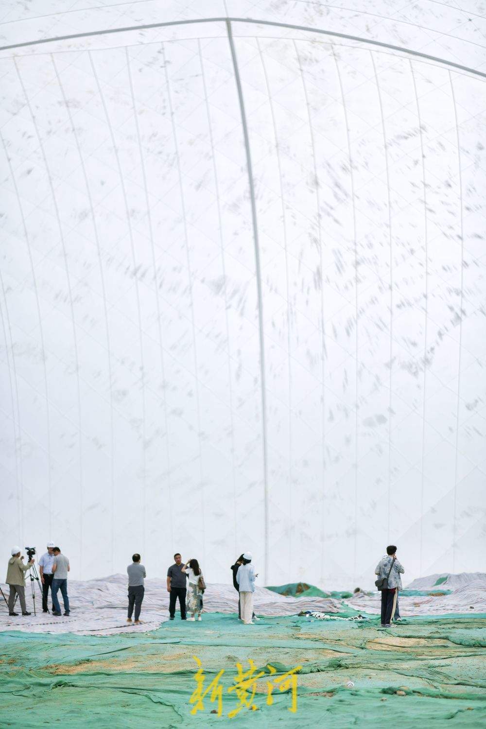 直击济南首个基坑气膜 3万平方米“静音巨罩”内部原来长这样……