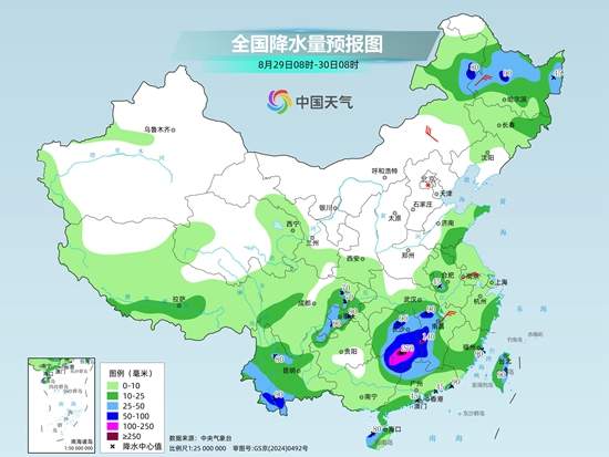 “沙德尔”继续深入内陆江南华南强降雨不断 高温闷热天气逐步缩减