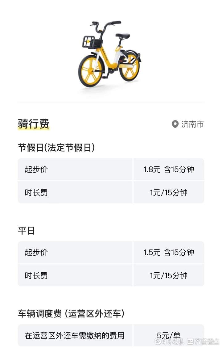 “三足鼎立”变“二分天下”，济南共享单车江湖再起波澜