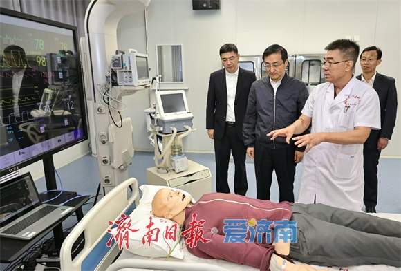 刘强到山东第一医科大学（山东省医学科学院）调研时强调：加快建设国内领先一流大学 推动校地合作取得更大成效