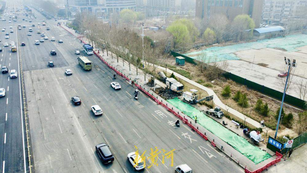 经十路潍坊路至张庄路段改造启动 地铁施工区域恢复道路原貌
