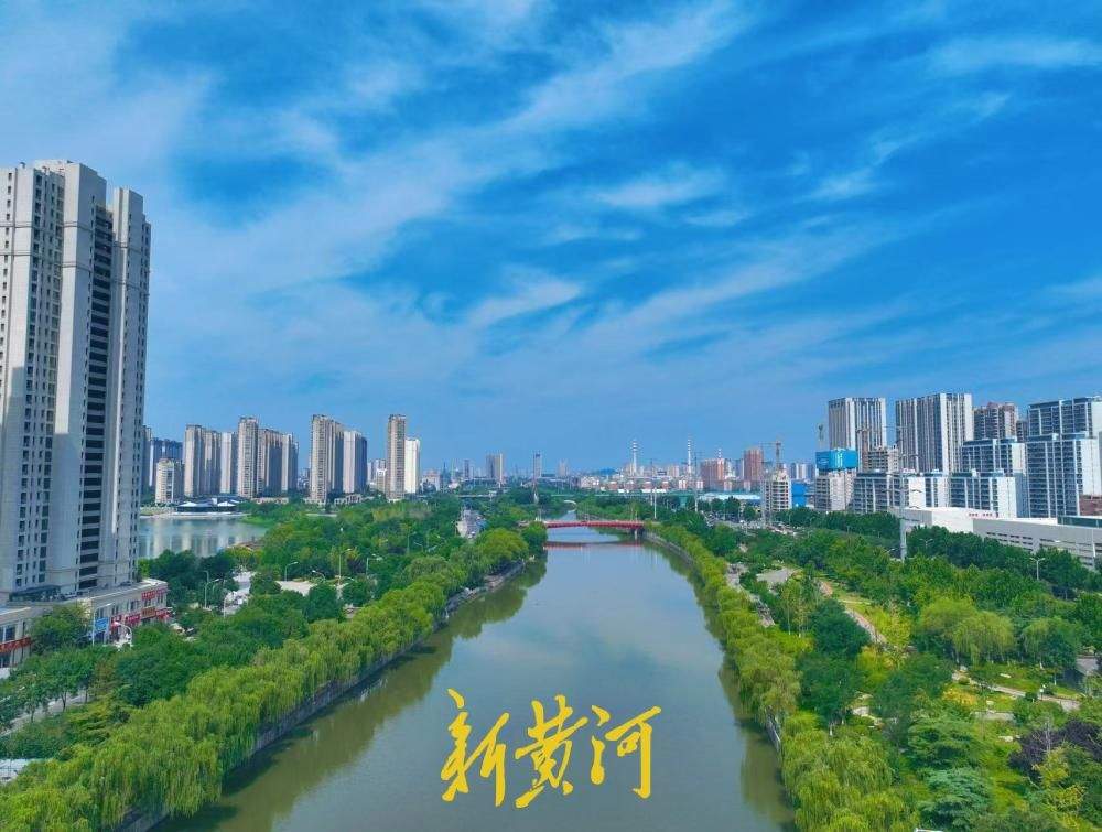 碧水映云天 小清河铺展泉城夏日生态画卷