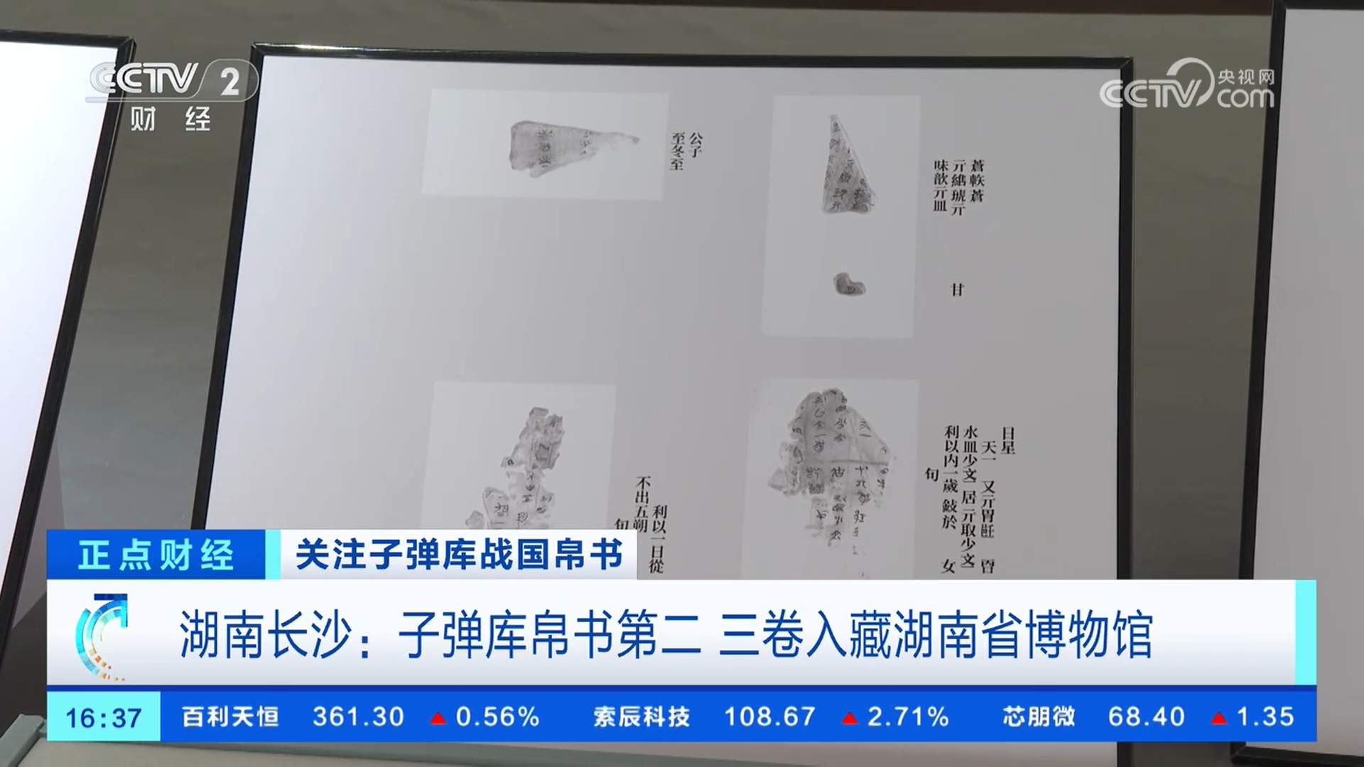 子弹库战国帛书回到出生地