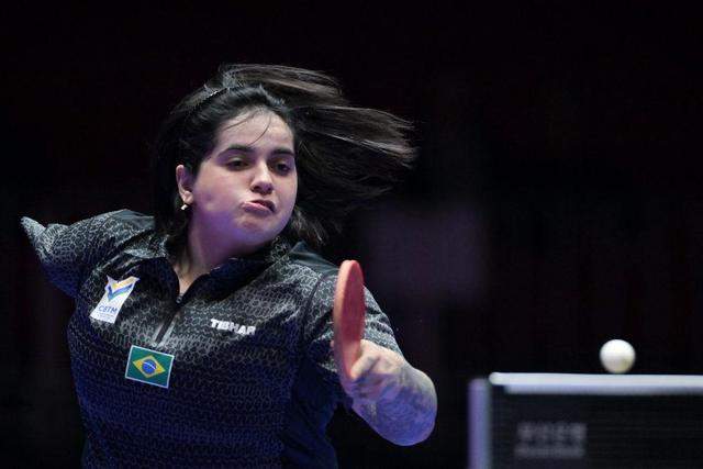 励志！巴西乒乓女团有个独臂选手 参加过东京残奥会