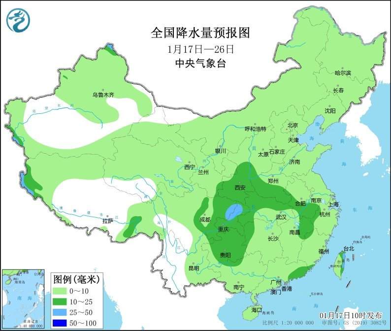 中央气象台：未来十天全国大部地区降水偏少 气温偏高