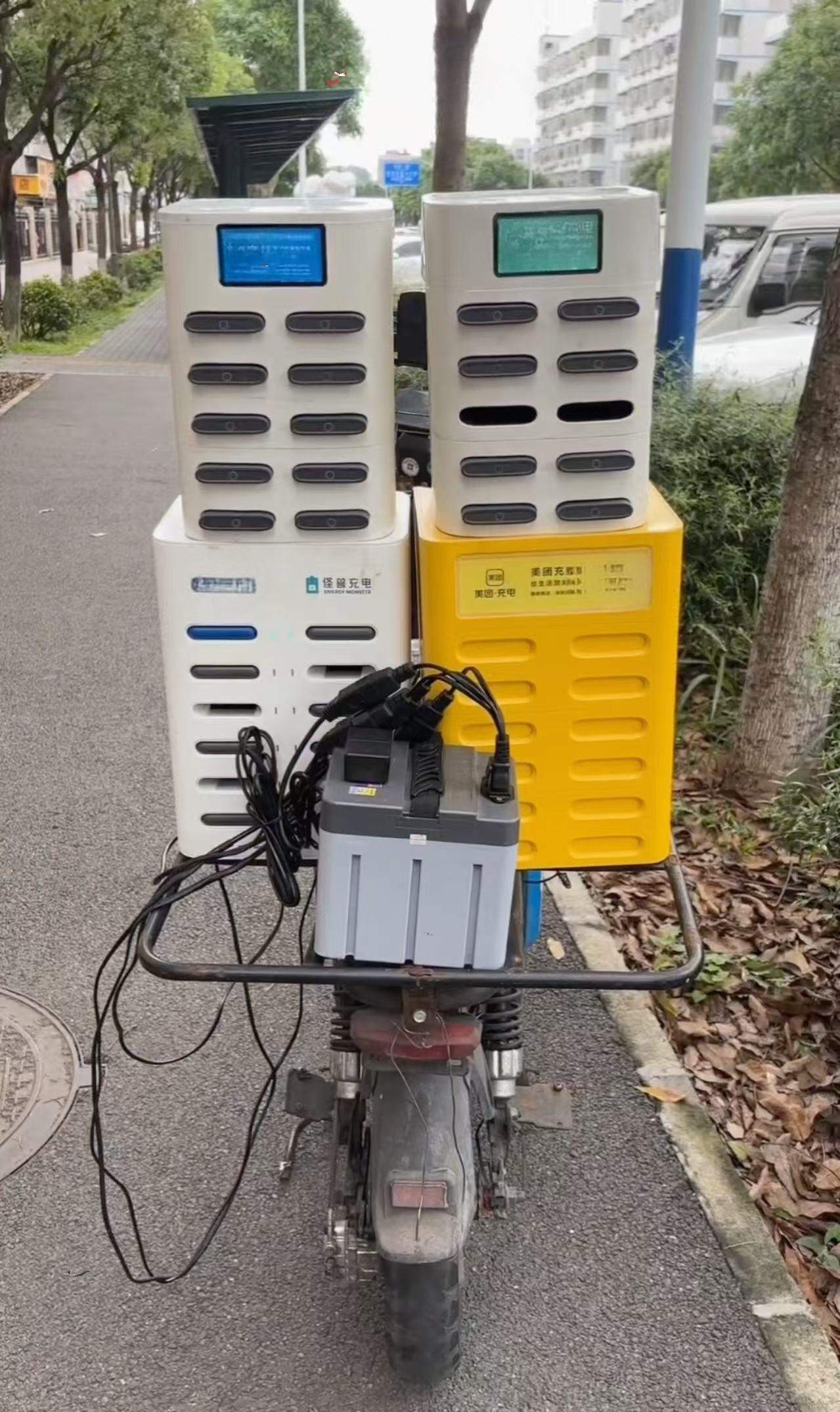 电动车变“共享充电宝专车” 这种街头新业态藏安全隐患