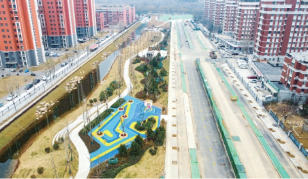 片区路网再升级 腊山河西路南延段东半幅贯通