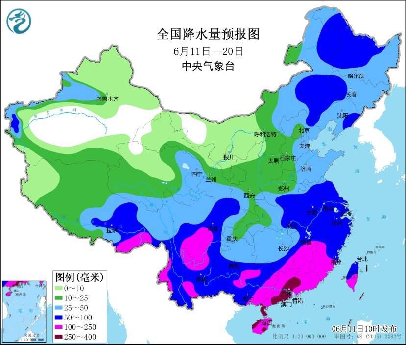 中央气象台：未来十天台风“蝴蝶”影响华南等地 长江中下游地区将有强降雨过程