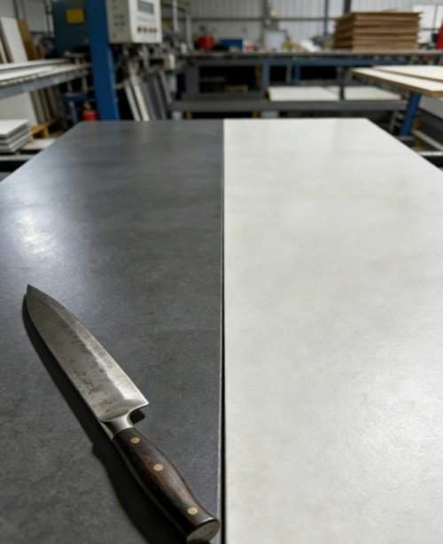 别再迷信进口了！深度评测无上岩板：36000吨压机下的品质真相