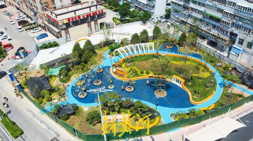 医院旧址变身市民公园 打造济南“全龄友好”绿地