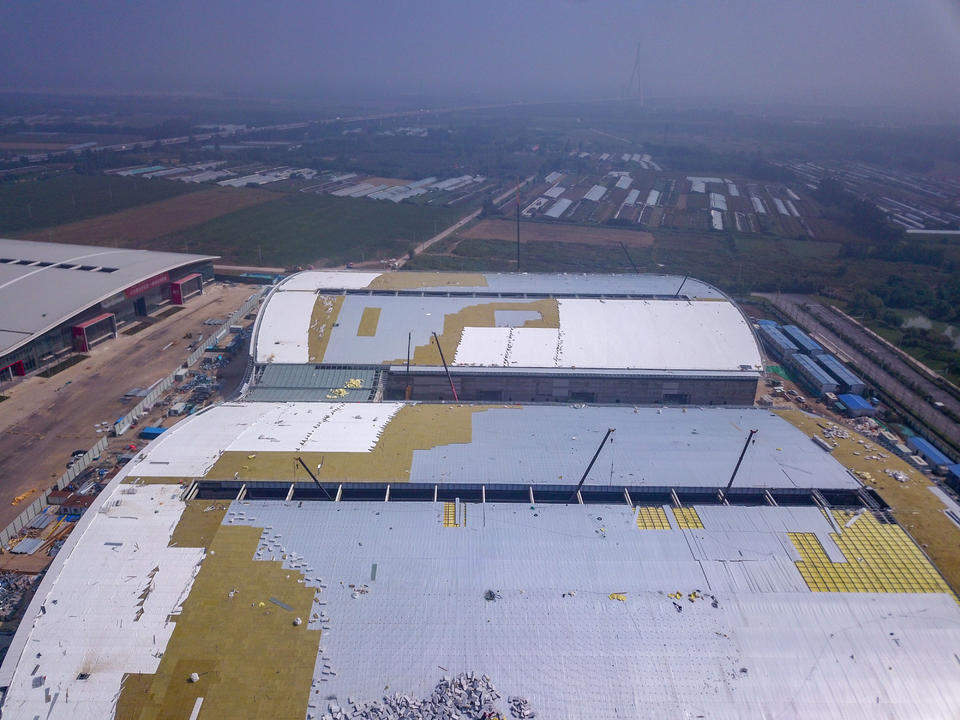 项目强省会｜济南起步区黄河国际会展中心雄姿，建设过程波澜壮阔