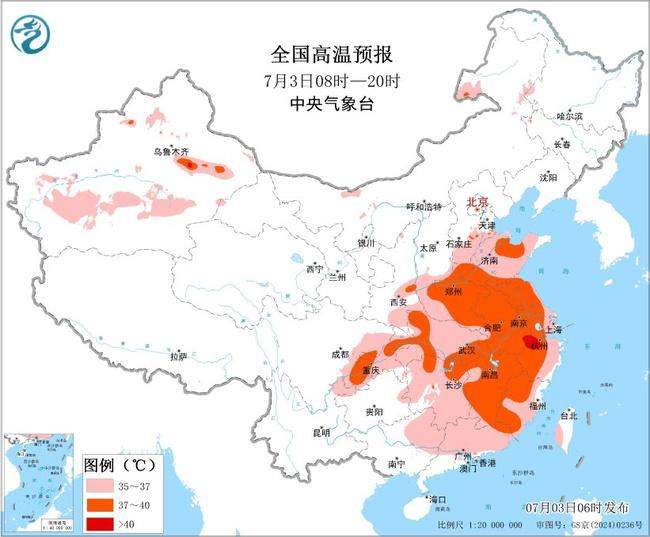 高温预警：超10省市最高气温将超37℃