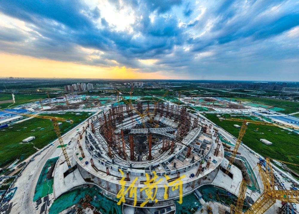 黄河体育中心将于2026年12月达到竣工验收条件