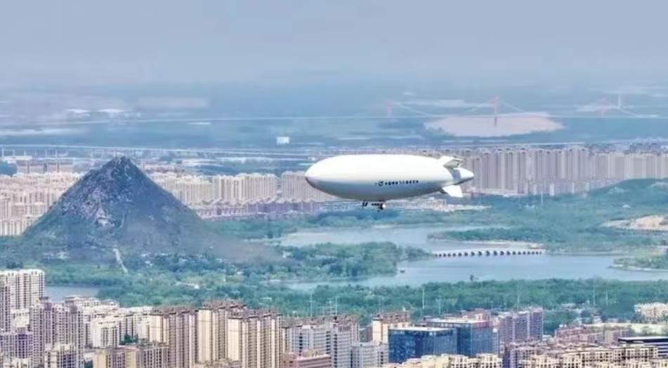 不仅可观赏还能坐人!AS700飞艇巡游路线公布