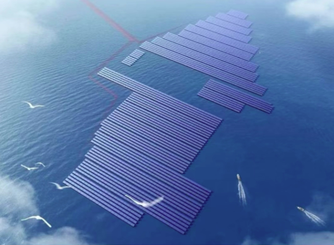 海上建电站，山东人把阳光“存进”了大海！