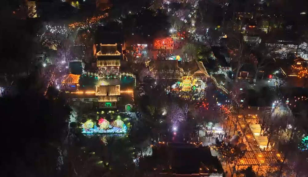 花灯会期间趵突泉景区明确无人机禁飞要求,多部门联动守护市民赏灯平安路