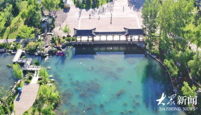 济南城区“最低调”的泉群：一汪澄澈，沙涌如雪，你去过吗？