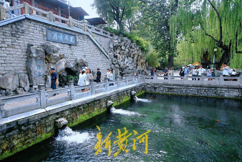 一年四季 泉在济南｜虎啸龙吟 雨后的黑虎泉欢畅喷涌劲头足