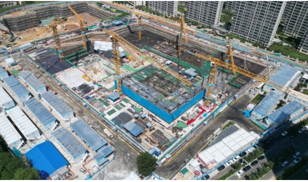 项目强省会｜山东能源集团济南国际贸易产业园预计年底完成主体结构施工