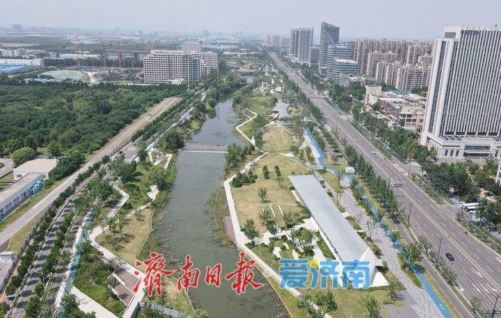 项目强省会｜“牵手”彩虹湖，济南杨家河二期提升工程竣工开放