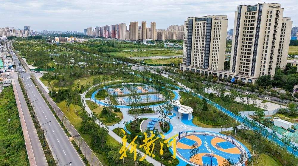 济南华山—白泉景观廊道再添新景 运动场地同步开放