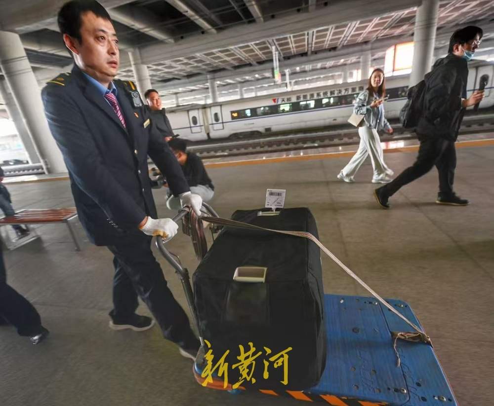 萌宠坐高铁到济南西站了！全国首趟提供高铁宠物托运服务的列车抵达
