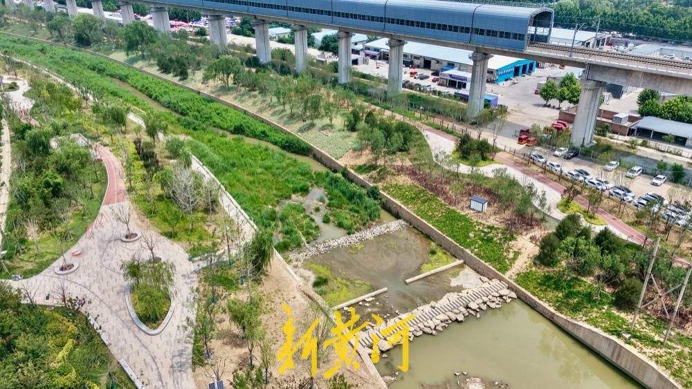 济南：奥体西路旁大辛河两岸景观改造提升开放