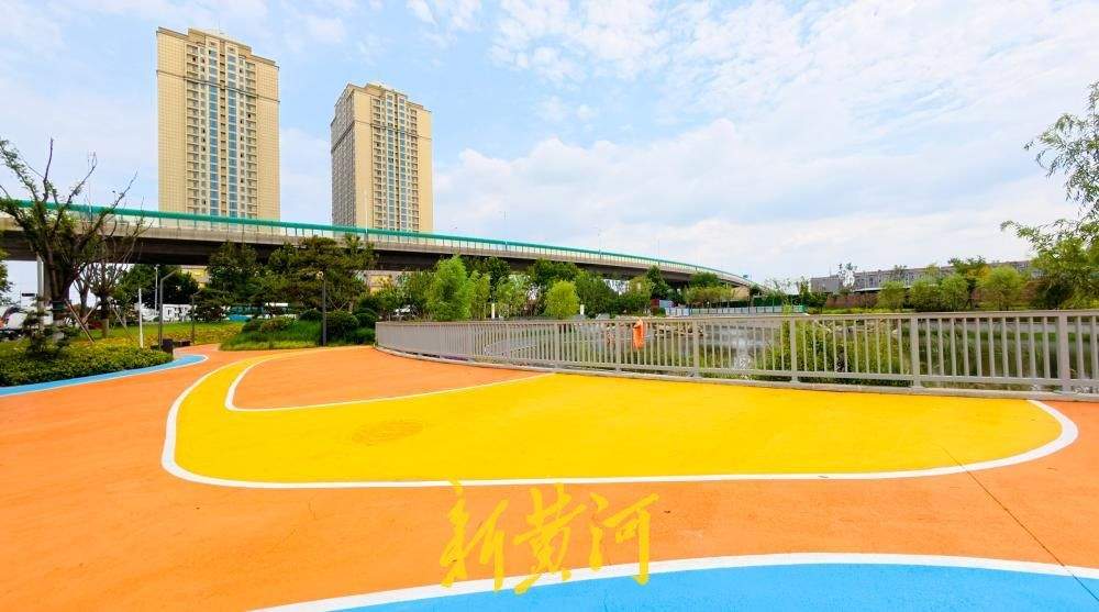 济南：北太平河河道改造 沿河公园为周边居民添新景