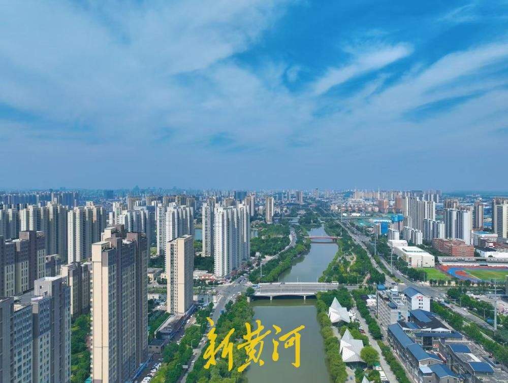 碧水映云天 小清河铺展泉城夏日生态画卷