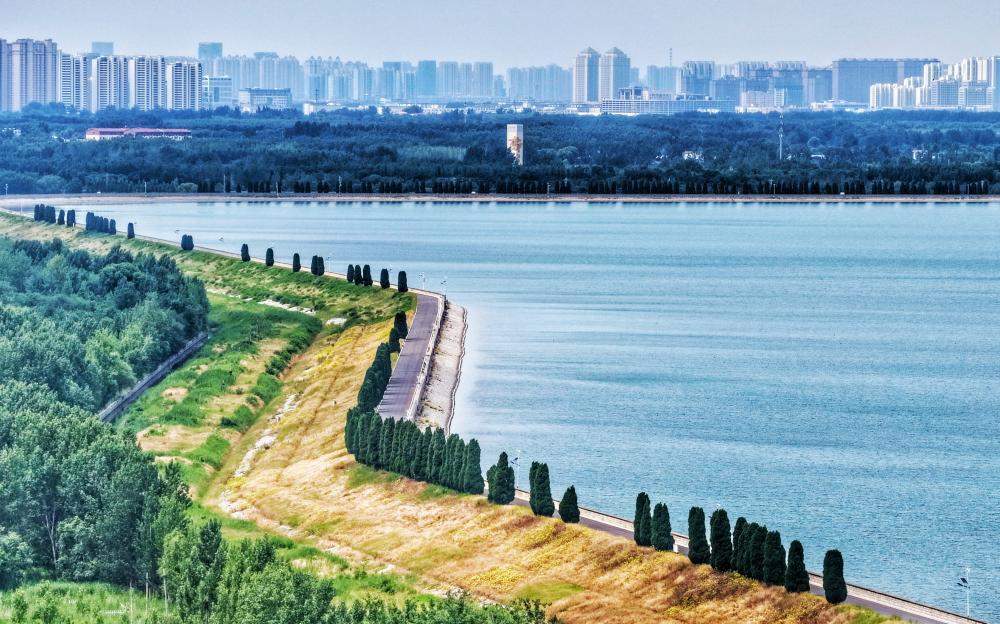 济南鹊山水库库容去年同期以来最大