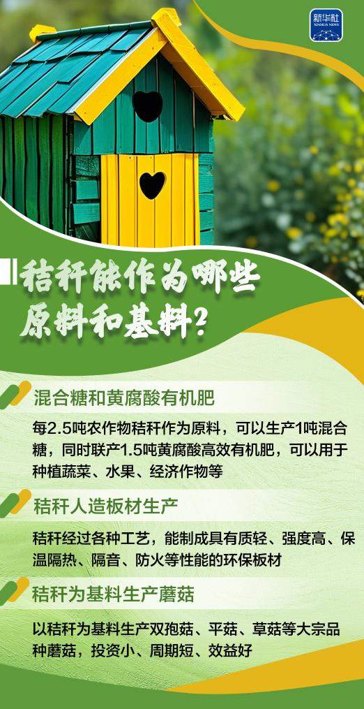 变饲料、转能源、种菌菇……秸秆原来这么“能”！