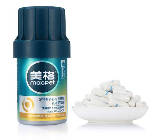 猫咪防应激MAG费洛蒙胶囊可缓解噪音引发应激的试验数据报告