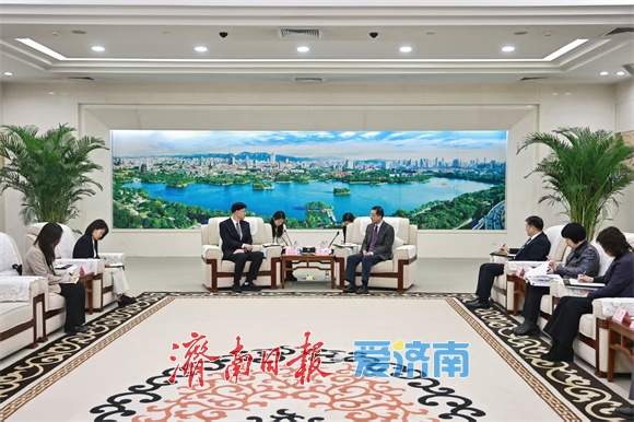 刘强会见韩国驻青岛总领事柳昌秀