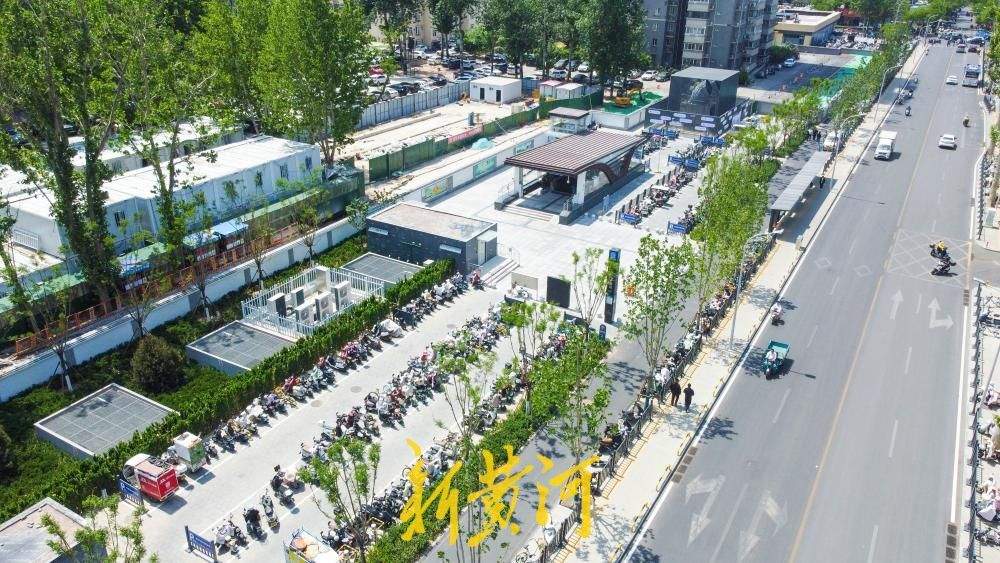 项目强省会｜济南地铁6号线山东大学站周边新增约270个非机动车泊位