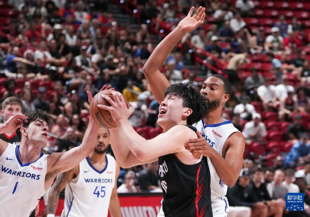 NBA夏季联赛：杨瀚森首秀 开拓者胜勇士