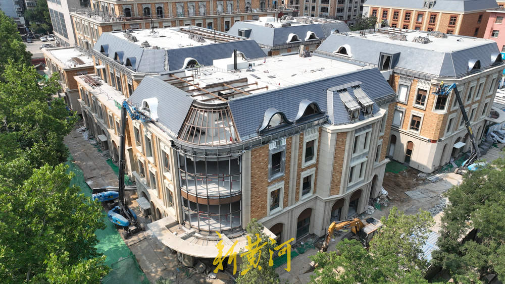 老商埠城市更新 济南宾馆地块上新妆