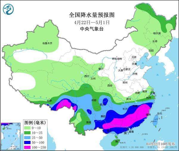 谨防旱涝急转！江南华南等地开启多雨模式 多地未来一周或雨水全勤