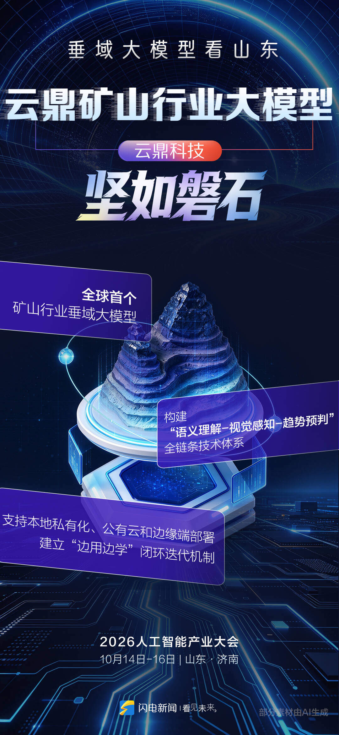 已服务150余家大中型能源企业，云鼎矿山行业大模型跑出产业加速度｜2026人工智能产业大会