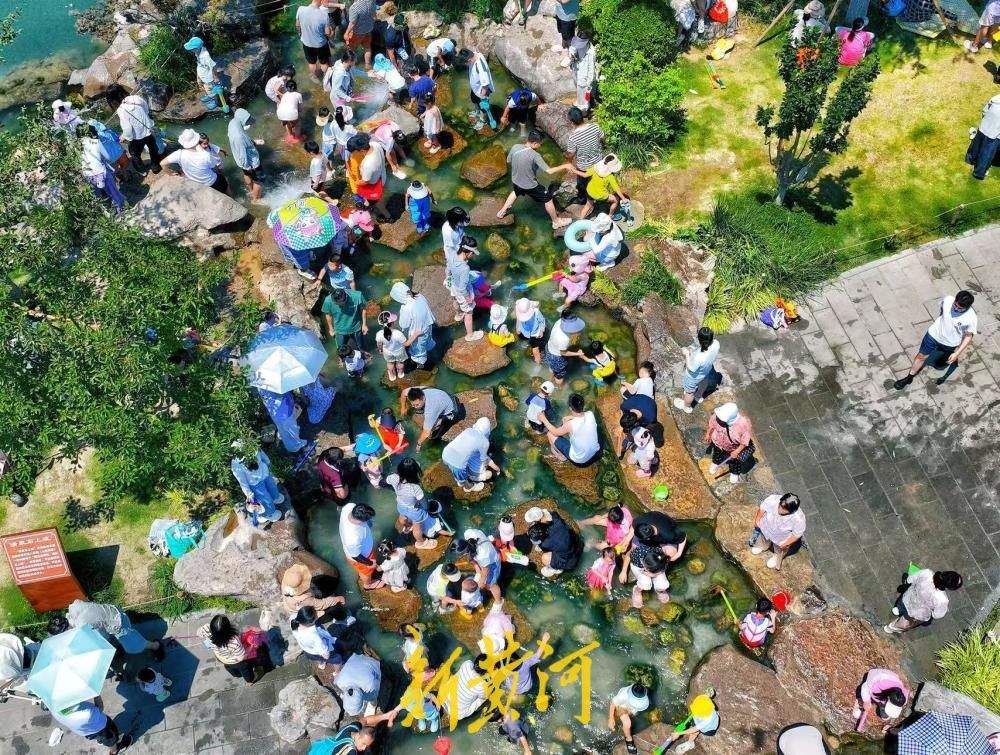 一年四季 泉在济南｜热浪来袭，白泉喷涌解锁夏日亲子清凉
